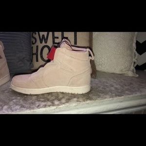 Pink air Jordan zip ups